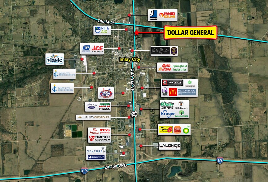 More Photos Of 526 N Cedar St, Imlay City Freestanding For Sale