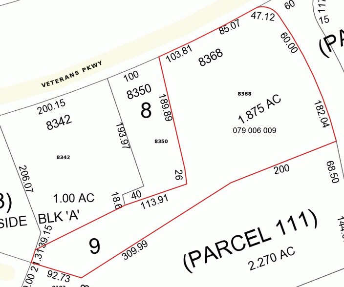 More Photos Of 8368 Veterans Pky, Columbus Land For Sale