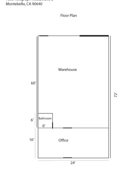 More Photos Of 7801-7807 Telegraph Rd, Montebello Flex For Lease