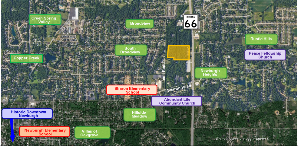 More Photos Of 5300 Lenn Rd, Newburgh Land For Sale