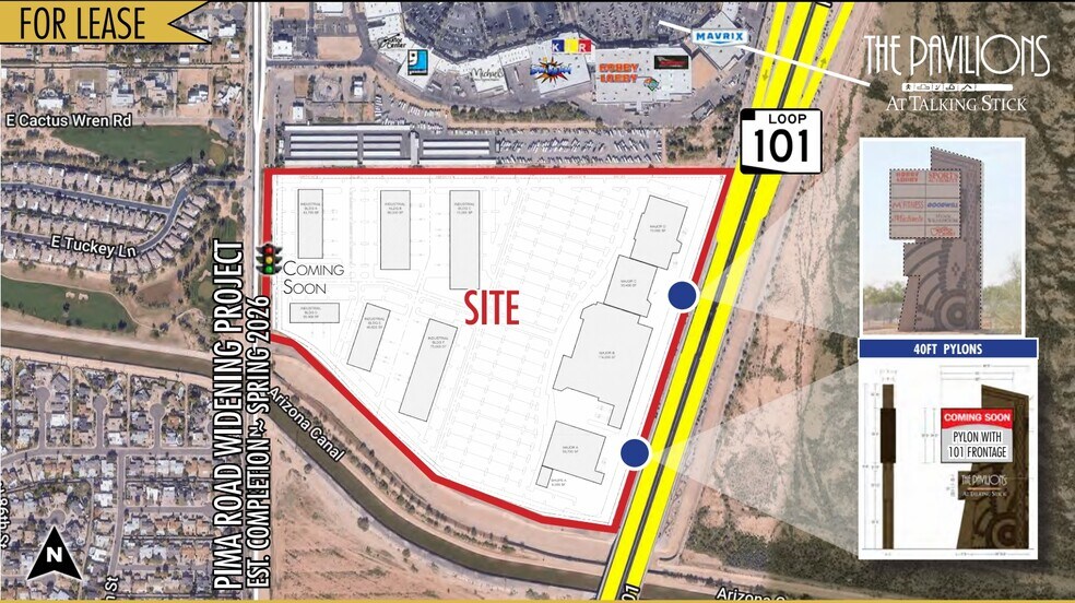 More Photos Of South of SWC Talking Stick Way & 101 loop, Scottsdale Land For Lease
