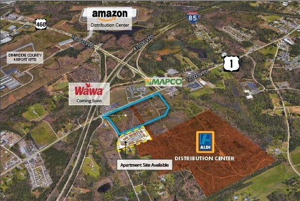 Primary Photo Of Boyton Plank Rd, Petersburg Land For Sale