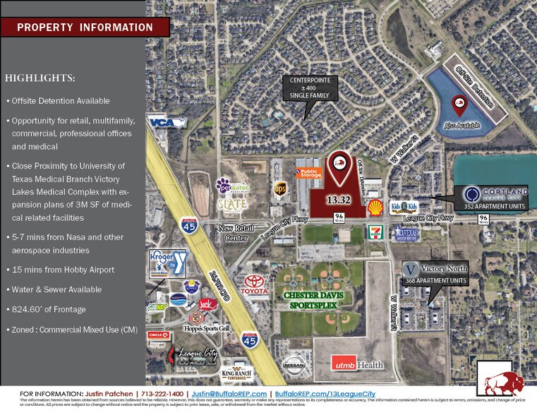 More Photos Of 1240 W League City Pky, League City Land For Sale