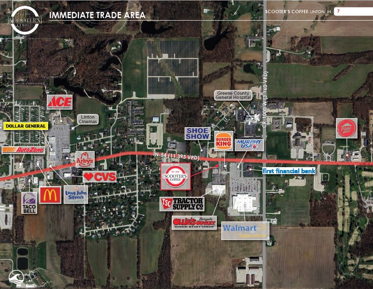 More Photos Of 2131 E State Highway 54, Linton General Retail For Sale