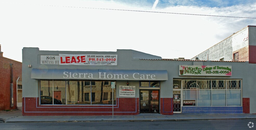More Photos Of 806-812 Montana Ave, El Paso Office For Lease