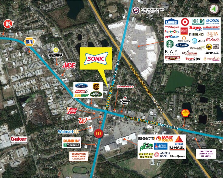 More Photos Of 4705 Altama Ave, Brunswick Fast Food For Sale