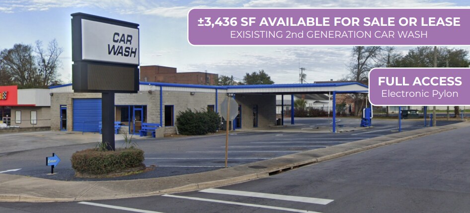 Primary Photo Of 976 John C Calhoun Dr, Orangeburg Carwash For Lease