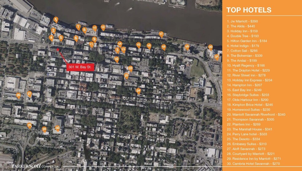 More Photos Of 301-303 W Bay St, Savannah Bar For Lease