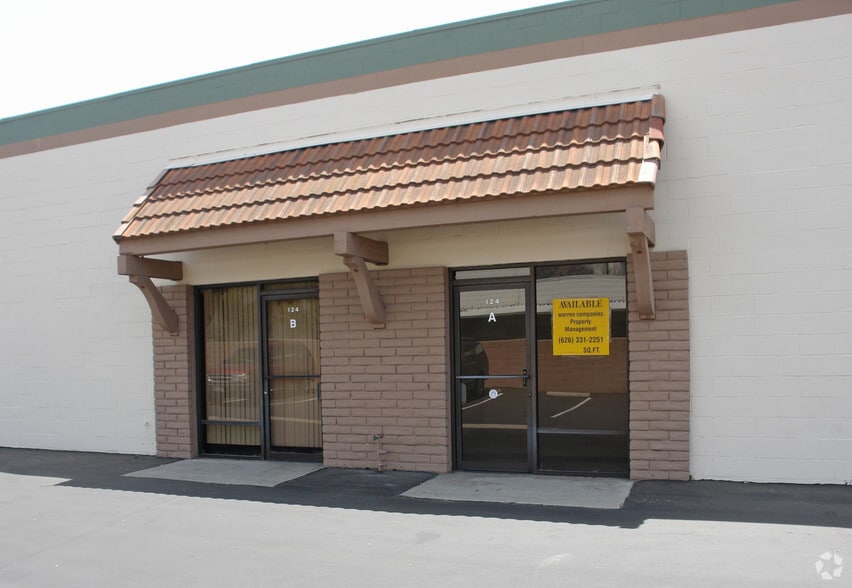 More Photos Of 124-136 S Valencia Ave, Glendora Warehouse For Lease