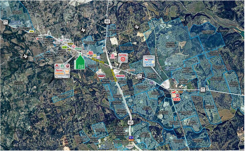 More Photos Of 13003 W State Highway 29, Liberty Hill Land For Lease
