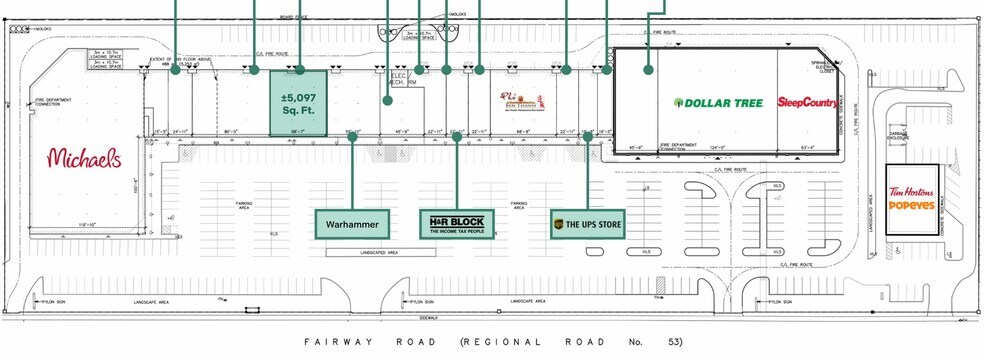 More Photos Of 500 Fairway Rd S, Kitchener Storefront For Lease