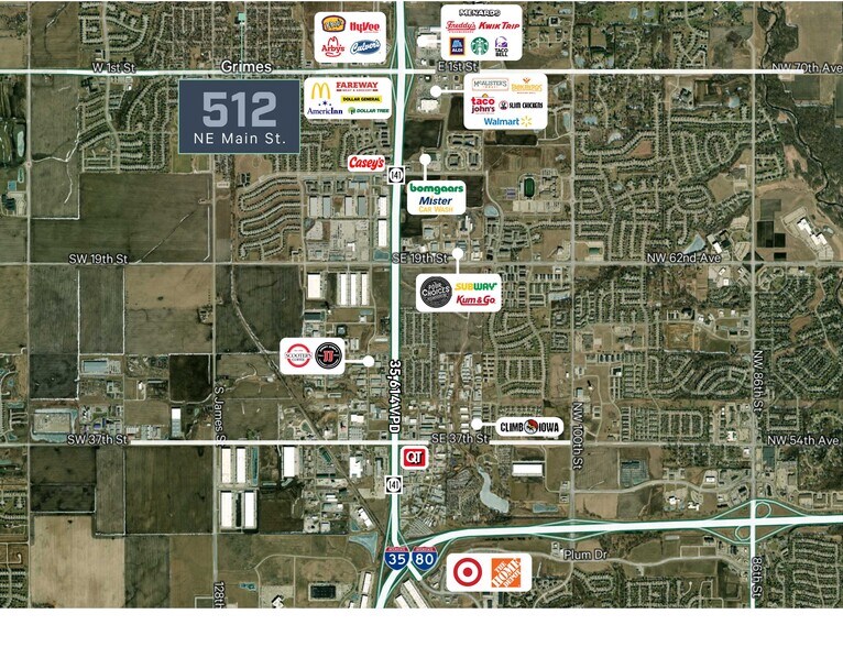 More Photos Of 512 NE Main St, Grimes Distribution For Sale