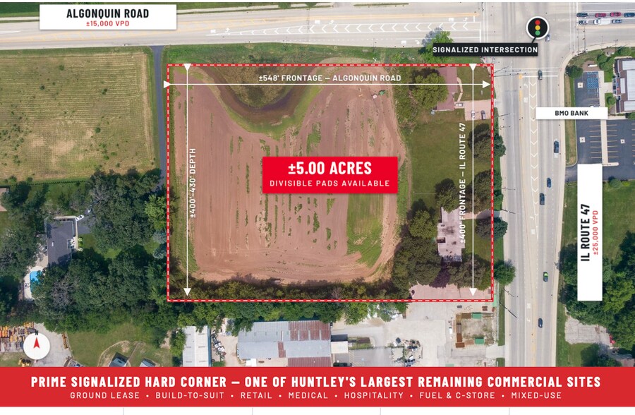 Primary Photo Of 10603 N Il Route 47, Huntley Land For Lease