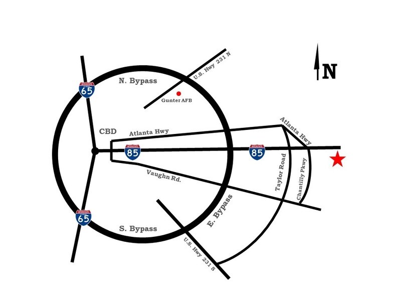 More Photos Of 12645 US-80 Hwy E, Pike Road Land For Sale