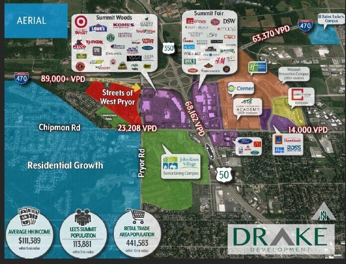 More Photos Of 1030 NW Pryor Rd, Lee's Summit Land For Lease