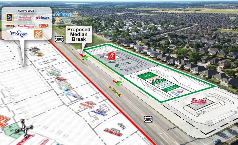 More Photos Of SEC OF US-380 & CYPRESS PKWY, Princeton General Retail For Lease