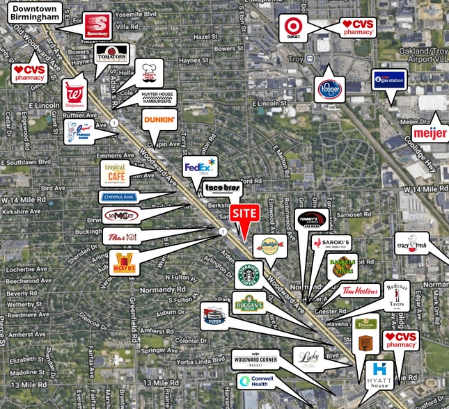 More Photos Of 32500 N Woodward Ave, Royal Oak Freestanding For Sale