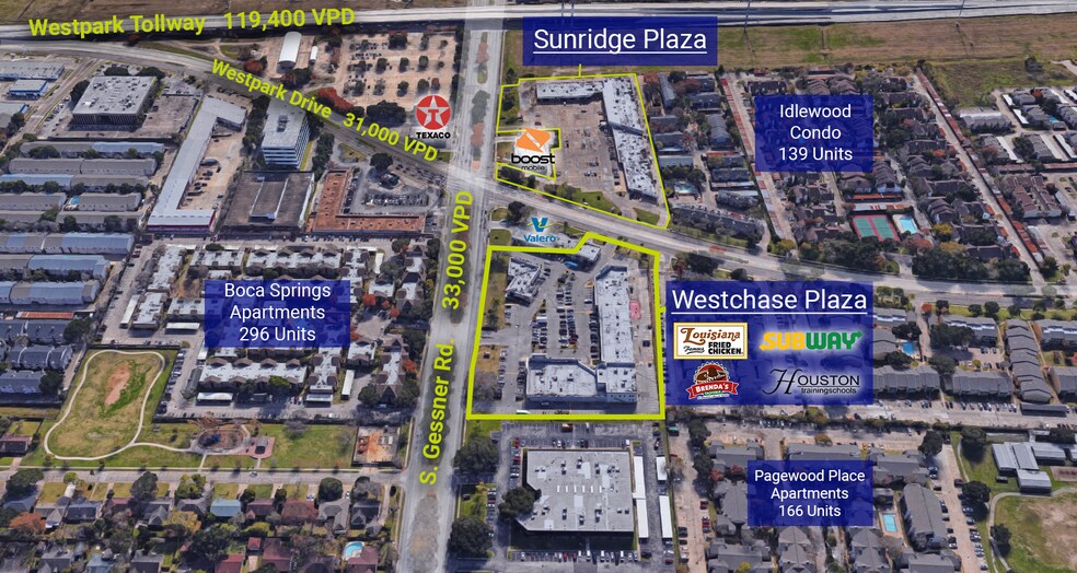 Primary Photo Of 3700-3778 S Gessner Dr, Houston Unknown For Lease