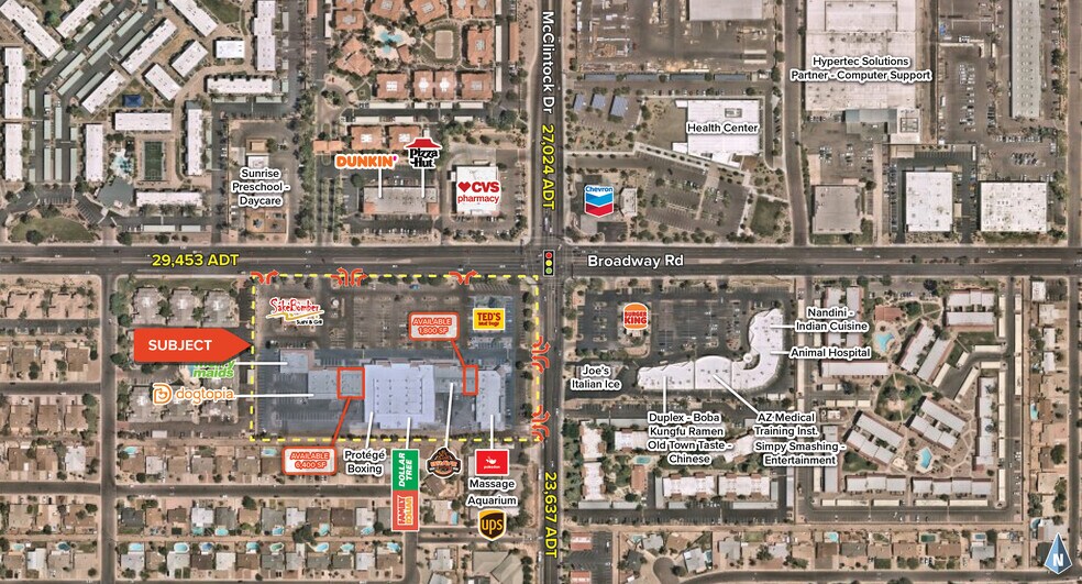 More Photos Of 1709 E Broadway Rd, Tempe Storefront For Lease