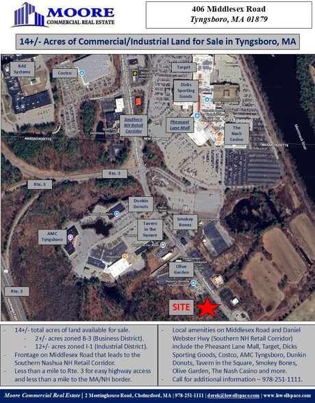 Primary Photo Of 406 Middlesex Rd, Tyngsborough Land For Sale