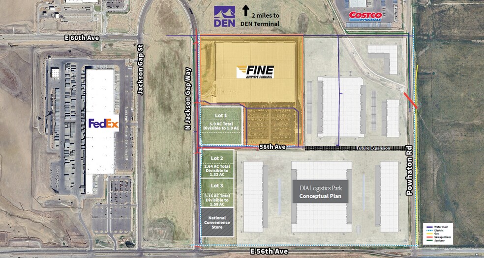 Primary Photo Of 56th Avenue & Jackson Gap way, Aurora Land For Sale