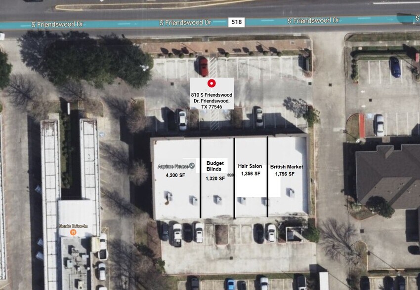 More Photos Of 810 S Friendswood Dr, Friendswood Storefront Retail Office For Lease