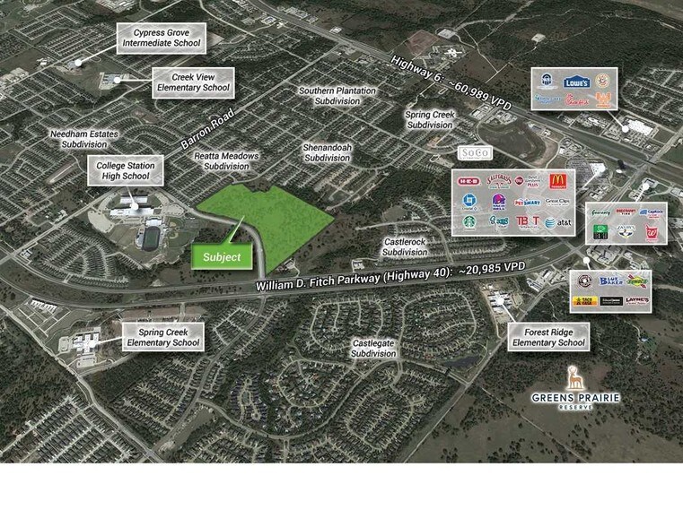 Primary Photo Of Nec Of Victoria Avenue & William D Fitch, College Station Land For Sale