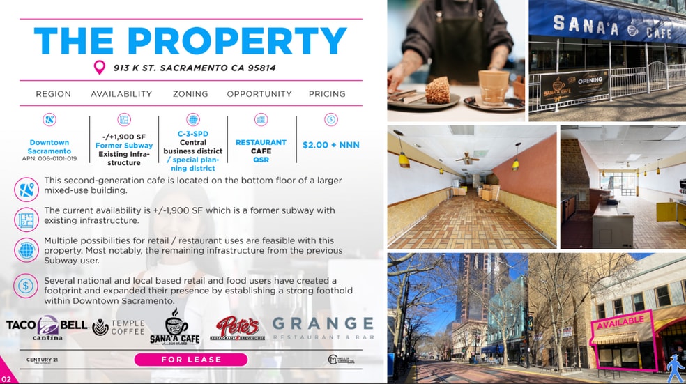 More Photos Of 915 K St, Sacramento Storefront Retail Office For Lease