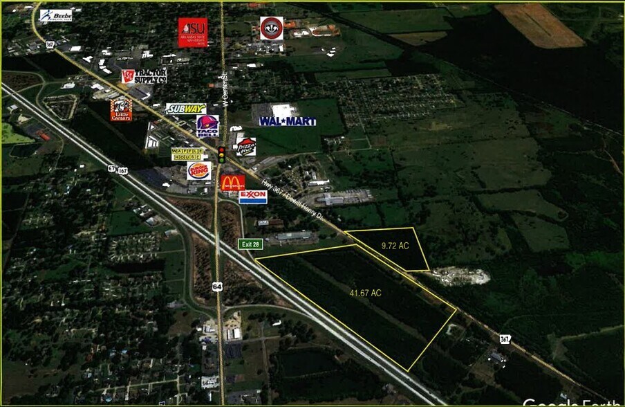 Primary Photo Of 6137 Hwy 367, Beebe Land For Sale