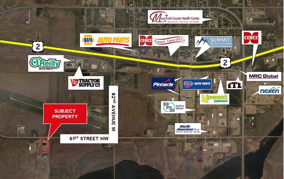 More Photos Of 8269 61st St NW, Stanley Warehouse For Sale