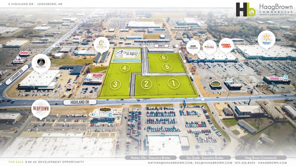 More Photos Of 2200 E. Highland Dr., Jonesboro Land For Sale