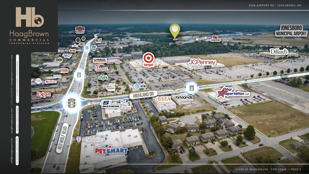 More Photos Of 3506 Airport Rd, Jonesboro Industrial For Lease