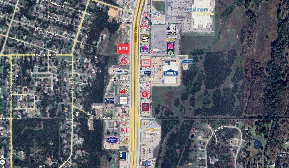More Photos Of 600 S George Nigh Expy, Mcalester Land For Lease