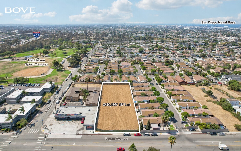 Primary Photo Of 4451 Logan Ave, San Diego Land For Sale