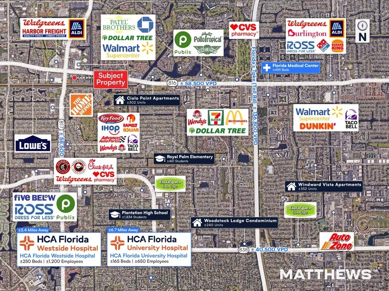 More Photos Of 7800 W Oakland Park Blvd, Sunrise Medical For Sale