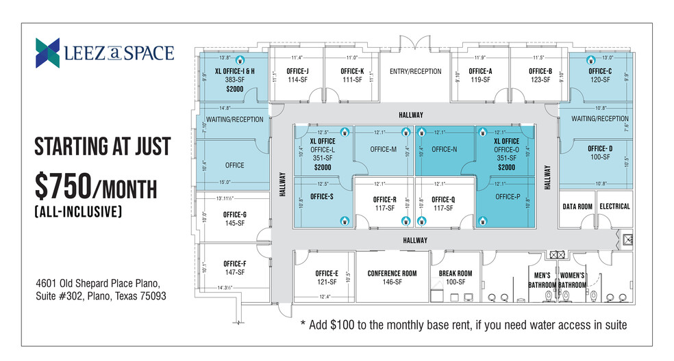 More Photos Of 4601 Old Shepard Place, Plano Medical For Sale