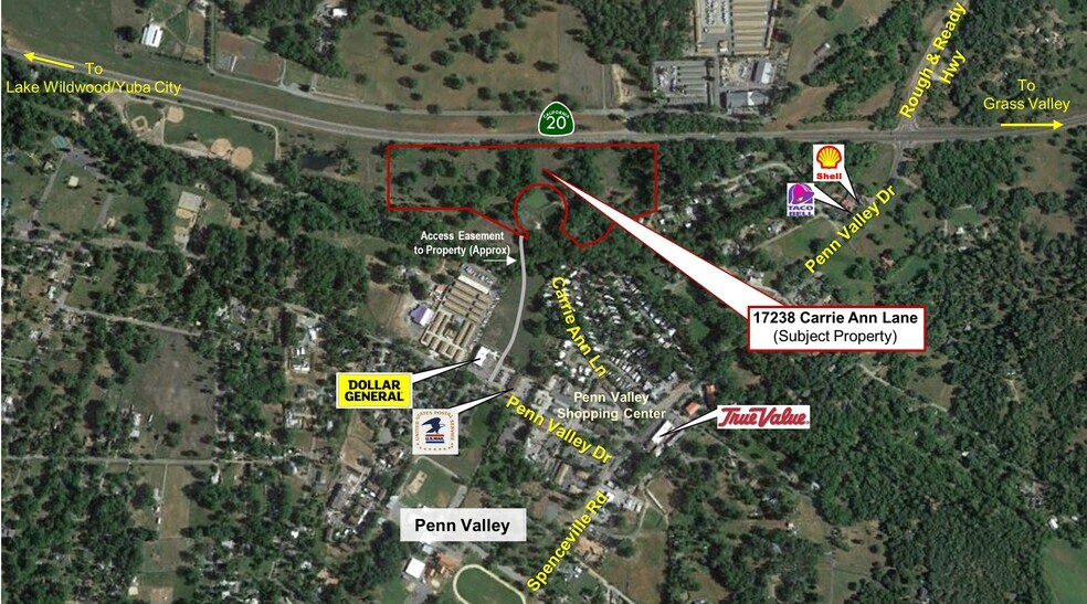 More Photos Of 17238 Carrie Ann Ln, Penn Valley Land For Sale