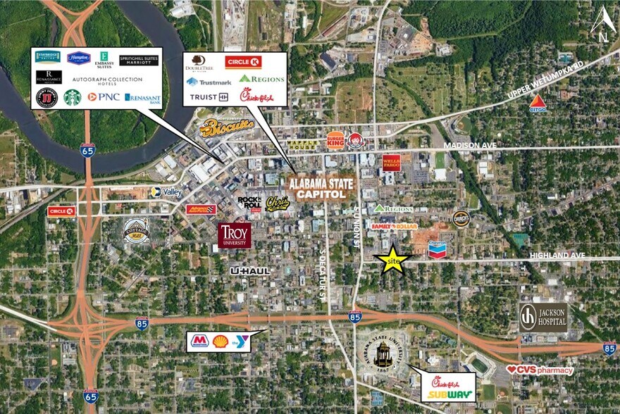 More Photos Of 902 Highland Ave, Montgomery Hotel For Sale