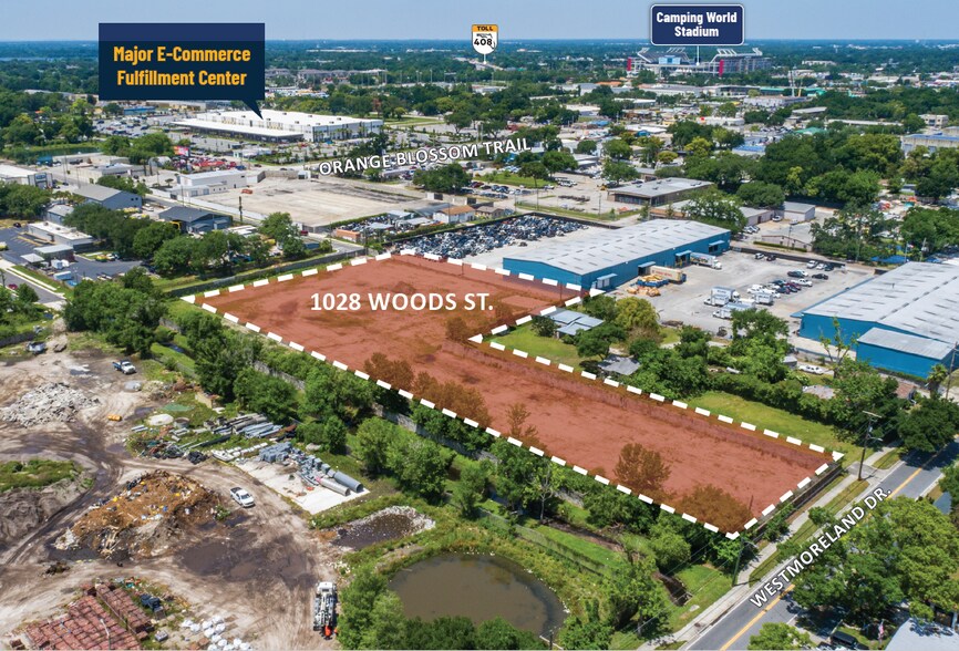Primary Photo Of 1028 Woods St, Orlando Land For Lease