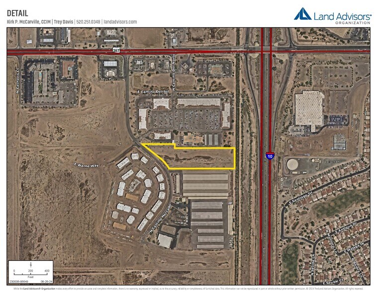 Primary Photo Of S-SWC I-10 & Florence Blvd, Casa Grande Land For Sale