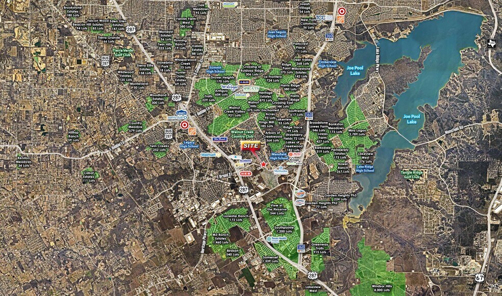 More Photos Of NWC of Broad St & Reserve Way, Mansfield Unknown For Lease