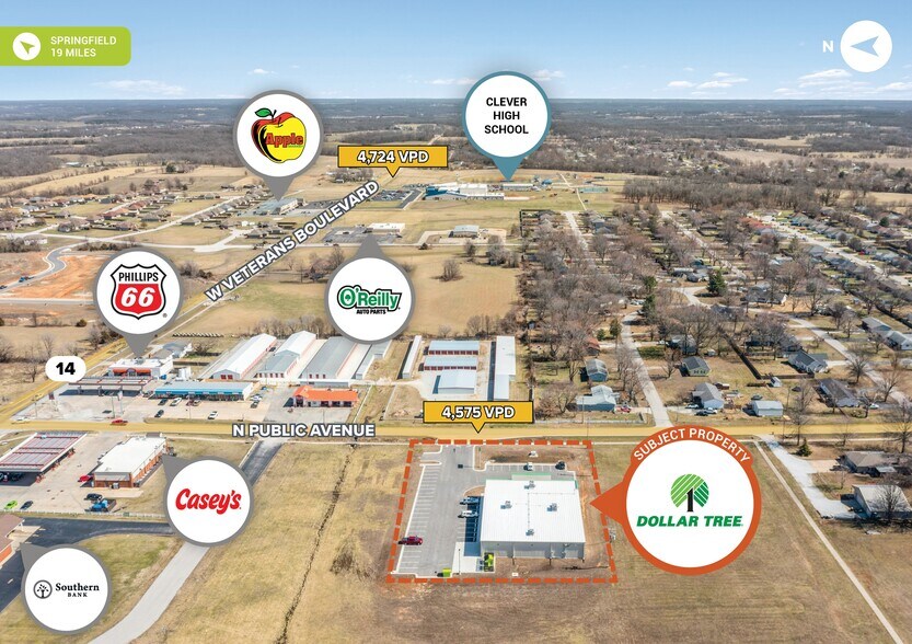 More Photos Of 365 N Public Ave, Clever Freestanding For Sale