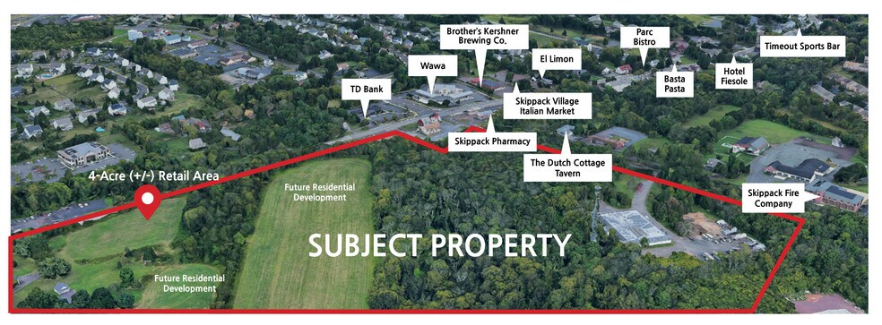Primary Photo Of Skippack Pike, Schwenksville Land For Sale
