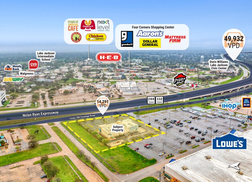 More Photos Of 300 Tx-332, Lake Jackson Storefront For Sale