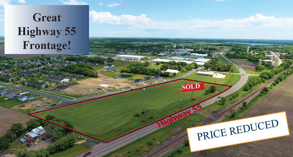 Primary Photo Of xxx Highway 55 W, Maple Lake Land For Sale