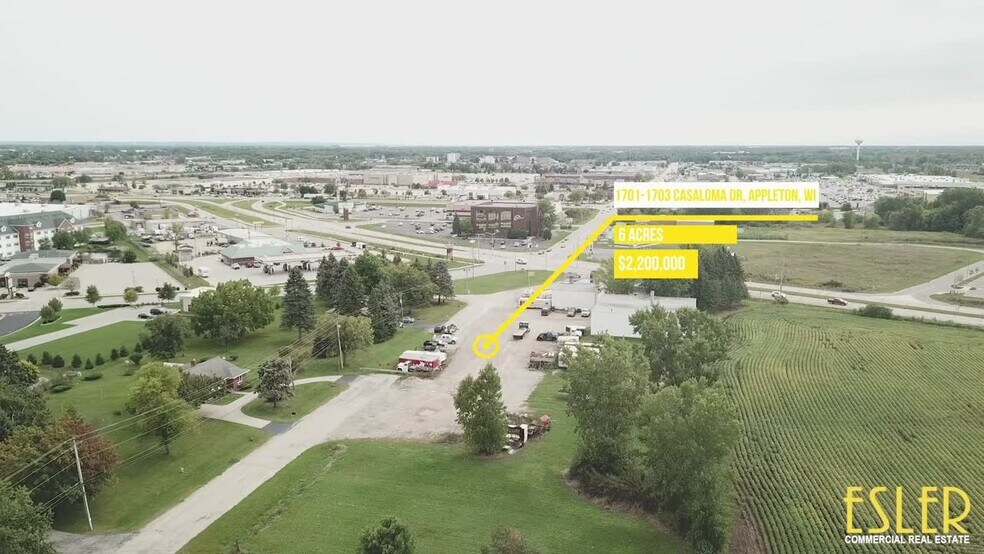 Primary Photo Of 1701-1703 N Casaloma Dr, Appleton Land For Sale