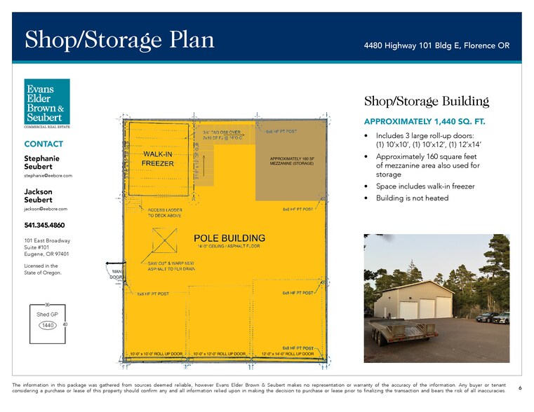 More Photos Of 4480 Highway 101, Florence Industrial For Sale