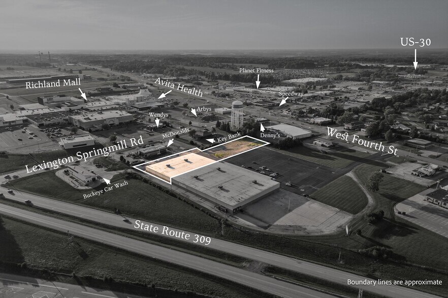 More Photos Of 2063 W 4th St, Mansfield Freestanding For Lease