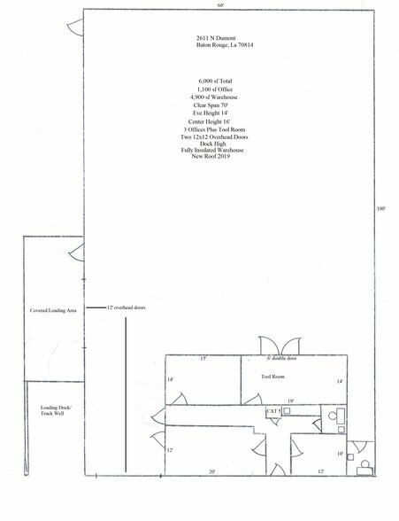 More Photos Of 2611 N Dumont Dr, Baton Rouge Warehouse For Lease