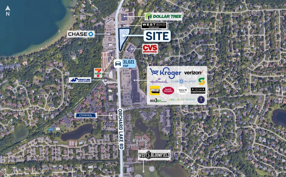 More Photos Of 4139-4189 Orchard Lake Rd, Orchard Lake Storefront For Lease